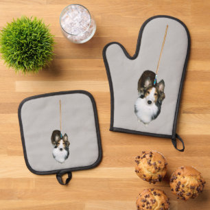 Mop Dog Ofenhandschuh & Topflappen-Set