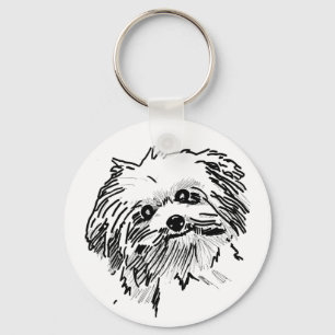 Mop Dog Schlüsselanhänger