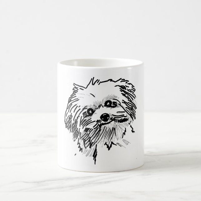 Mop Dog Tasse (Mittel)