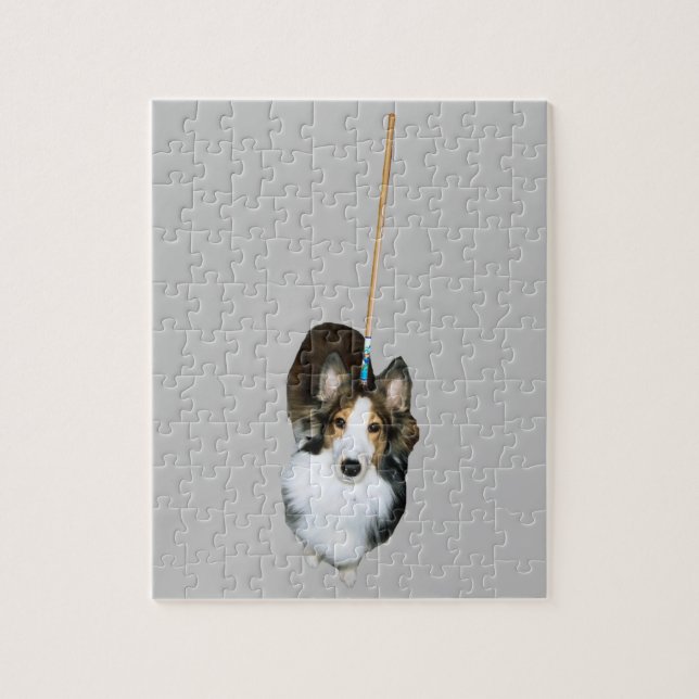 Mop-Hund Puzzle (Vertikal)