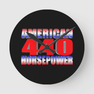 Mopar 440 Dodge Runde Wanduhr