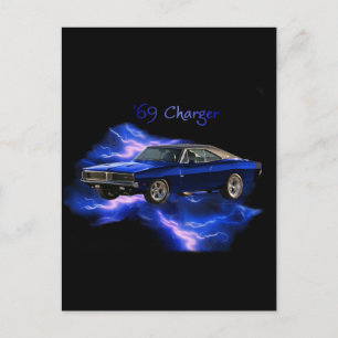 Mopar: '69 Dodge Ladegerät Postkarte