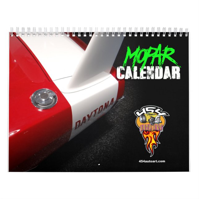 Mopar Auto-Kalender Kalender (Titelbild)