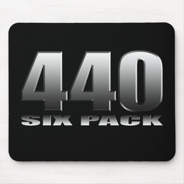 Mopar Dodge 440 Six Pack Mousepad (Vorne)