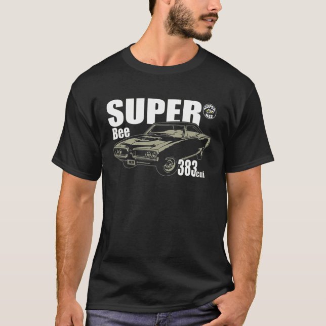 Mopar - Dodge Coronet Super Bee Musclecar T-S T-Shirt (Vorderseite)