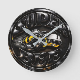 Mopar - Dodge Super Bee Round Clock Runde Wanduhr