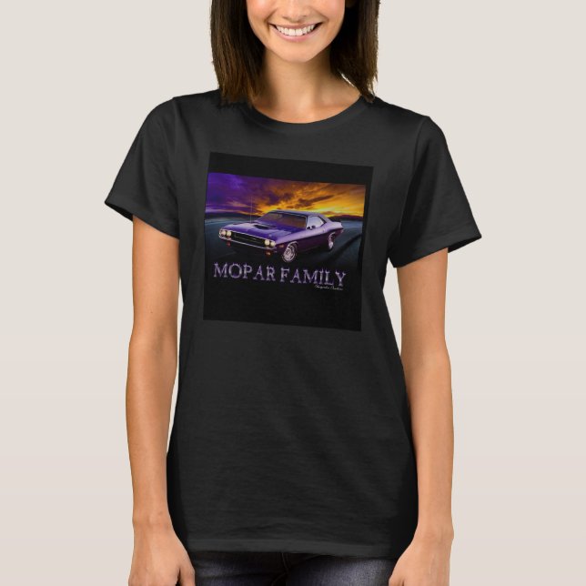 MOPAR FAMILIEN-MÄDCHEN-SHIRT T-Shirt (Vorderseite)