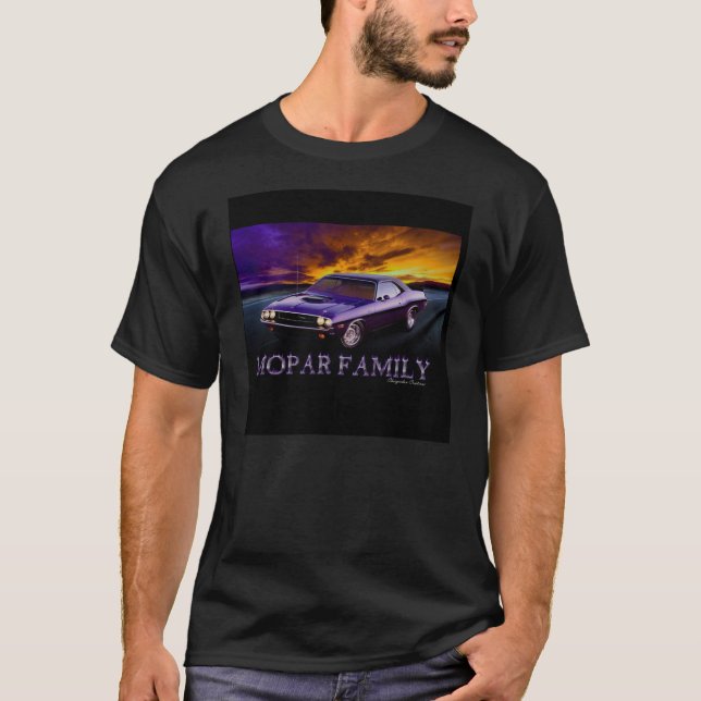 MOPAR FAMILIEN-MANN-SHIRT T-Shirt (Vorderseite)
