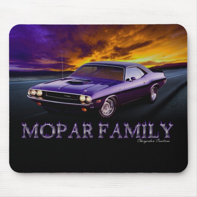 MOPAR FAMILIEN-MAUSUNTERLAGE MOUSEPAD (Vorne)