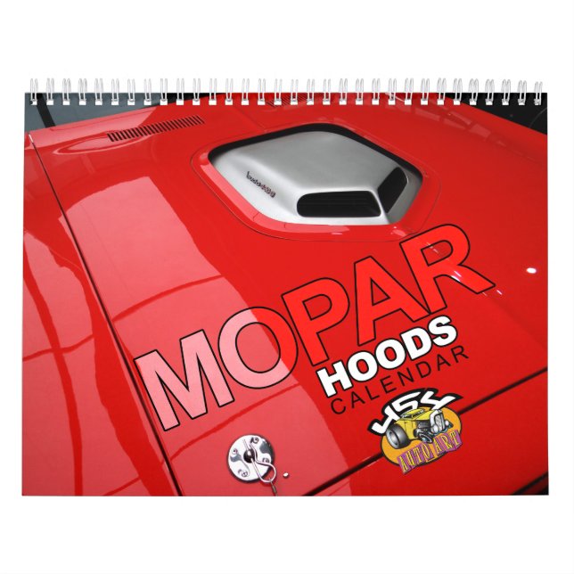 Mopar Hoods-Kalender Kalender (Titelbild)