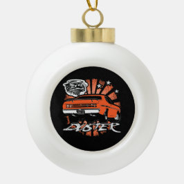 Mopar - Keramik Musclecar Ball Weihnachtsschmuck Kugel-Ornament