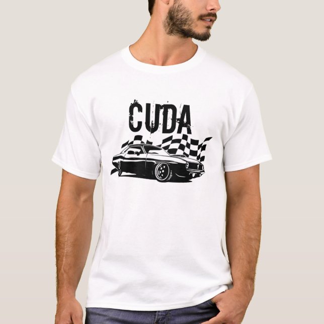 Mopar - Plymouth Cuda - Barracuda T-Shirt (Vorderseite)