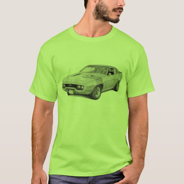 Mopar - Plymouth - Road Runner - Satellite - GTX T-Shirt (Vorderseite)