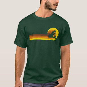 Moped Roller Fahrrad Roller Moped Vintage 70er 80e T-Shirt
