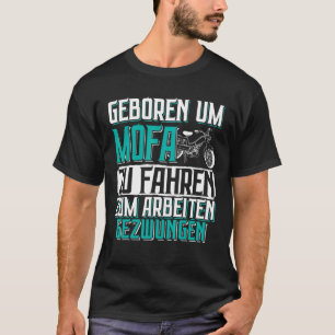 Moped Scooter Moped Rider T-Shirt
