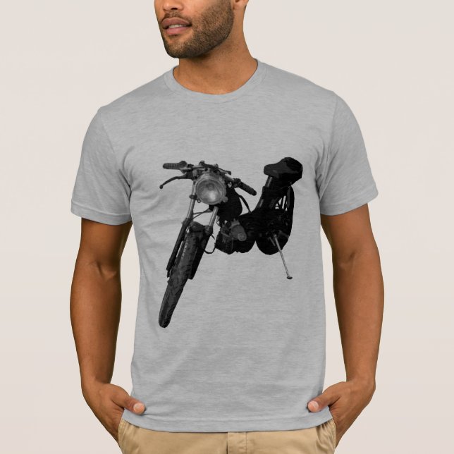 Moped-Shirt T-Shirt (Vorderseite)