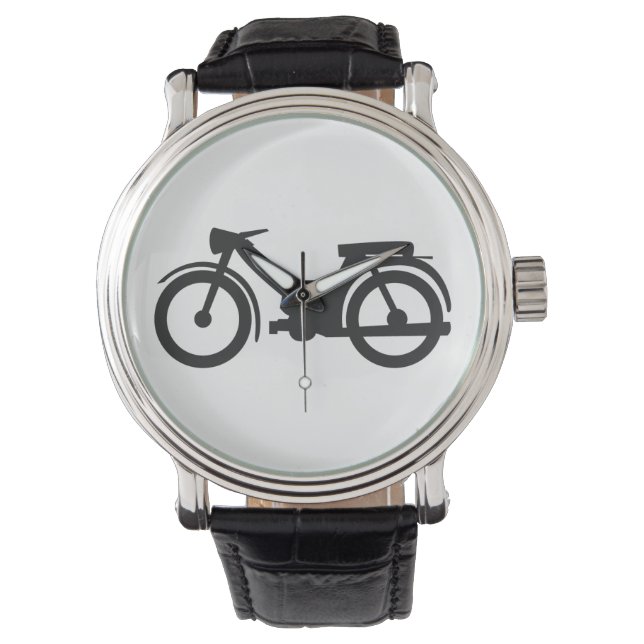 Moped Watch Armbanduhr (Vorderseite)