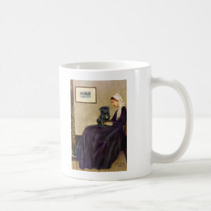Mops 14 (schwarz) - Whistlers Mutter Kaffeetasse