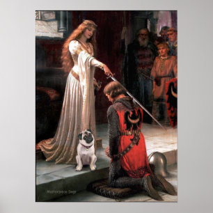 Mops 5 ( rehbraun) - The Accolade Poster
