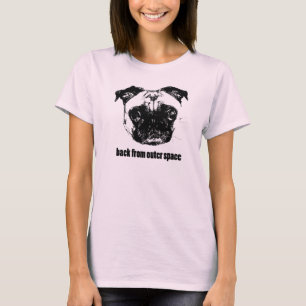 Mops-alien - hinter vom Weltraum T-Shirt