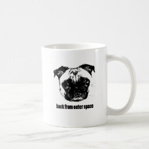 Mops-alien - hinter vom Weltraum Tasse