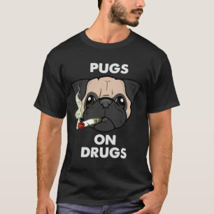 Mops Auf Drogen Klassiker  246 T-Shirt