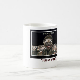 "MOPS auf einer TASSE" Kaffeetasse