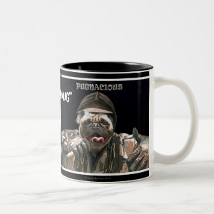 "MOPS auf einer TASSE" Tasse