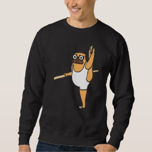 Mops Ballet Dancer Sweatshirt