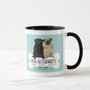 Mops-Berechtigungs-Tasse Tasse