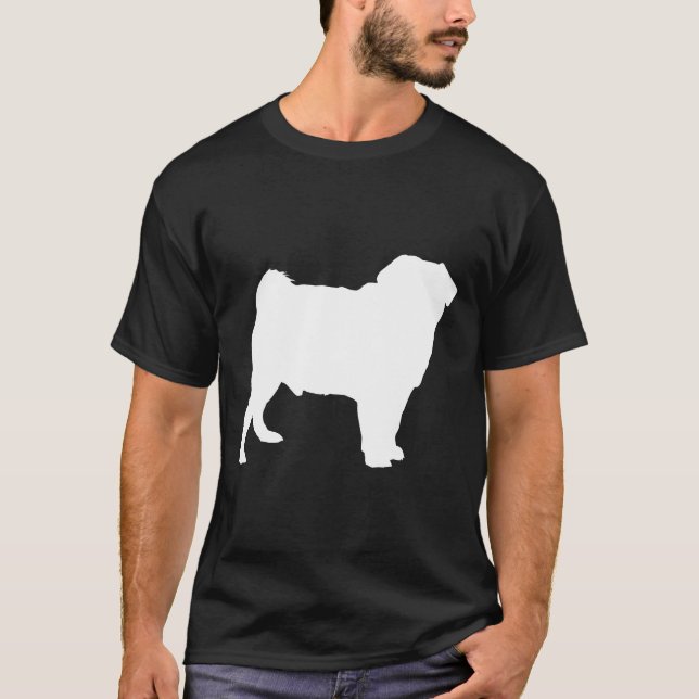 Mops-Besitzer-Geschenk süßer Welpe T-Shirt (Vorderseite)