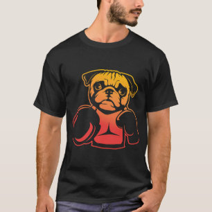 Mops, Boxen, Boxhandschuh-Idee T-Shirt