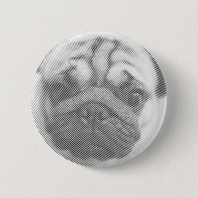 Mops Button (Vorderseite)