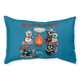Mops Camp 2024 Hundebett Haustierbett