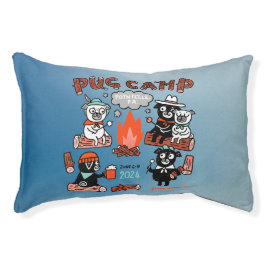 Mops Camp 2024 Hundebett Haustierbett