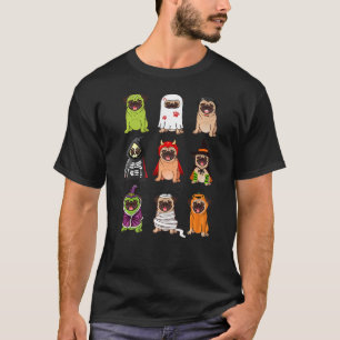 Mops Collection Happy Mops O Weehend Halloween Spo T-Shirt