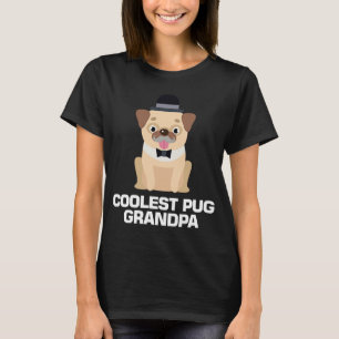 Mops Coolster Großvater Niedlicher Hundemensch T-Shirt