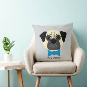 Mops Daddy Kissen
