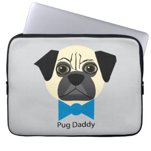 Mops Daddy Laptopschutzhülle