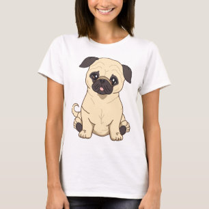 Mops, der durch begrenzte Ausgabe Pablos Fernandez T-Shirt