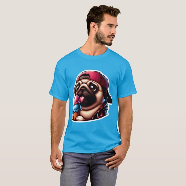 MOPS, DER EISKREAM 8 T-Shirt (Vorne ganz)