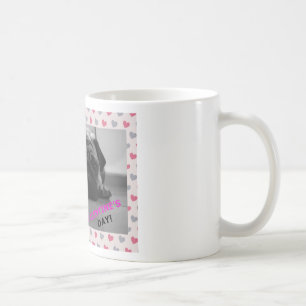 Mops - Der Valentinstag Kaffeetasse
