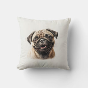 Mops Dog Benutzerdefiniertes Foto Personalisiert Kissen