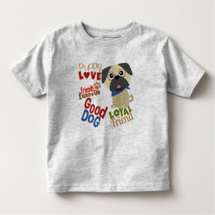 Mops Dog Bester Freund Kleinkind T-shirt