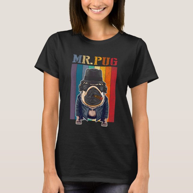 Mops Dog Cool Mops Breed Puppy T-Shirt (Vorderseite)