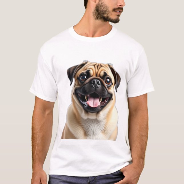 Mops Dog Pet Besitzer Geschenkgutscheine T-Shirt (Vorderseite)