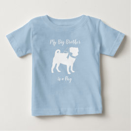 Mops Dog Puppy Baby SHower T-shirt