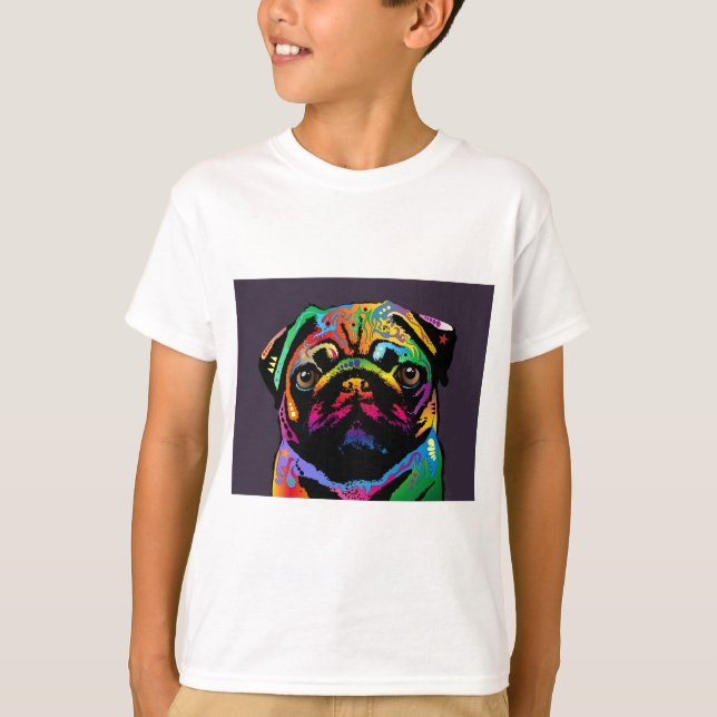 Mops Dog T-Shirt (Vorderseite)
