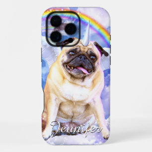 Mops Einhorn - Süßer Mops Einhorn iPhone 16 Pro Max Hülle