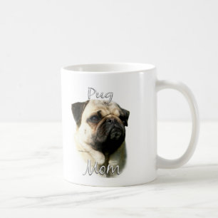Mops (fawn) Mama 2 Tasse